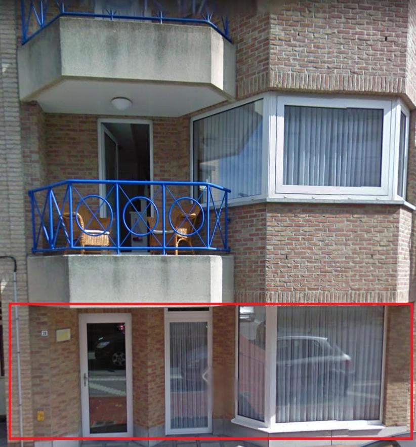Familie Appartement Hartje Knokke Met Optie Parking المظهر الخارجي الصورة